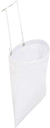Honey-Can-Do DRY-01313 Clothespin Bag, 11 x 10 Inch, White