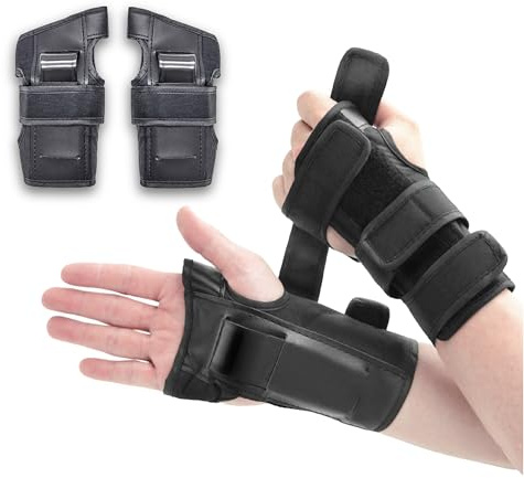Elos Impact Wrist Guards for Skating Adult, Kids & Youth - Various Sizes, Comfy, Breathable & 3D Contouring - Ideal for Skateboard, Inline Skating, Rollerblade Men & Women (Wrist Guards, Small)