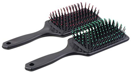 Ba30DEllylelly Coussin de palette de perte de cheveux en plastique professionnel brosse de Massage du cuir chevelu brosse à cheveux peigne outil de coiffure