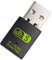 Adaptador USB WiFi Bluetooth Inalámbrico, ZVO Mini Wireless WiFi Dongle 600Mbps Doble Banda 2.4G/5.8G Bluetooth 4.2, Tarjeta de Red WiFi Receptor Externo para PC portátil Escritorio Win7/8/8.1/10