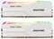 【RGB DDR4 RAM】 GIGASTONE Game Pro 32GB Kit(2x16GB) DDR4 3600MHz PC4-28800 CL 18-22-22-42 Intel XMP 2.0 AMD Ryzen 1.35V UDIMM 288pin sin búfer sin ECC PC Desktop de Memoria Alto Rendimiento-Rojo