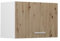 Vicco Hängeschrank R-Line, hängender Küchenschrank, Artisan-Eiche/Weiß, 60 cm Flach