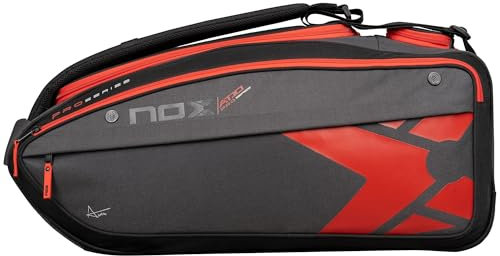 NOX At10 XXL Nero Rosso Bpat10xxl24 Portaracchette