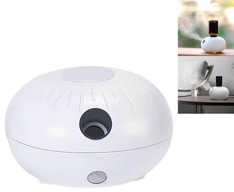 Difusor sin agua, mini difusor de aceite esencial recargable por USB, difusor de aceite esencial sin agua, difusor de aceite de 4 modos, difusores de nebulización sin agua para aceites esenciales,
