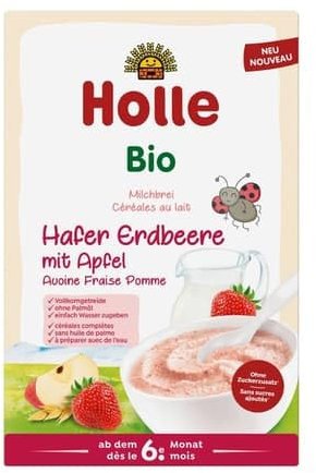 Holle Bio Milchbrei Hafer Erdbeer Apfel (0.25 kg)