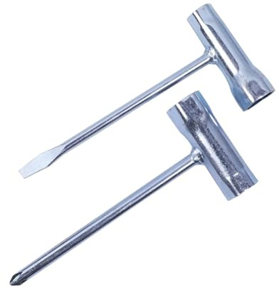 LOZTBUE Chiave per Motosega e Candele a T con 2 Chiavi Aperte