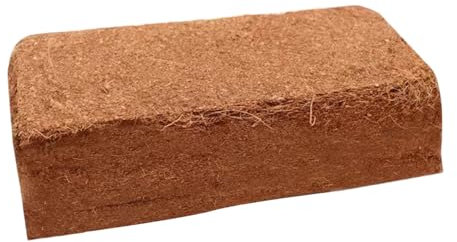 Zibe kokostork för växter, kokos för växter – Coco Soil kokostegel – komprimerad jord av kokosfiberskålar, trädgårdsjord gjord av kokosfibertegel, blomjord för krukväxter och växter i