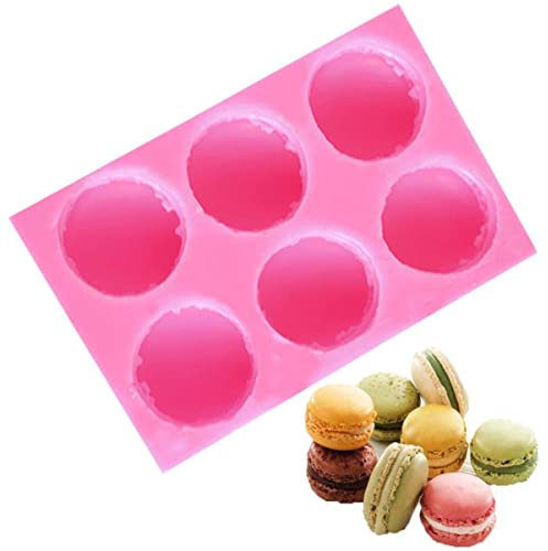 ABOOFAN Moldes De Silicona Para Macarrones y Fondant Diseño De Macarrón Para Hornear y Diy