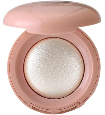 KARLOR Diamond Highlighter Puder, Gesicht Highlight Pulver Silber fein Glitzer Puder Highlighter-Makeup perlmuttartig funkelnd zart Highlight Powder für Nase Augen Schlüsselbeins(01#)