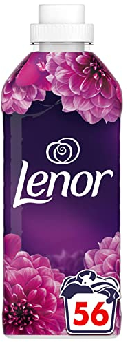 Lenor Weichspüler Amethyst Blütentraum – 56 Waschladungen, 1.4L, Für Unsere Beste Frische Aller Zeiten Mit Weichheit Auf Pflanzenbasis