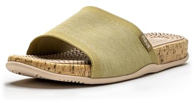 Revs - Maree - Massagesandaler för zonterapi för kvinnor med stickad rem