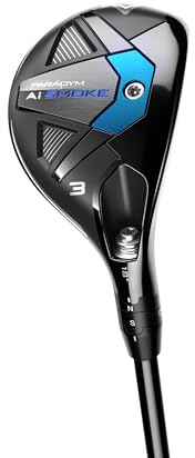 Callaway Golf Paradym AI Smoke Hybrid (Right Hand, Cypher 60G, 5 Hybrid, Regular)