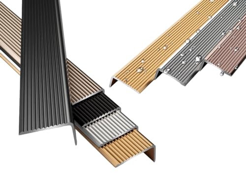 Perfil De Protección Para Borde De Escalón Aluminio, Esquina Para Cantos - Cantonera Protector, 90cm, Autoadhesivo,tira De Borde De Aluminio Forma De L Para Escalones Madera Metal Baldosas ( Color : P