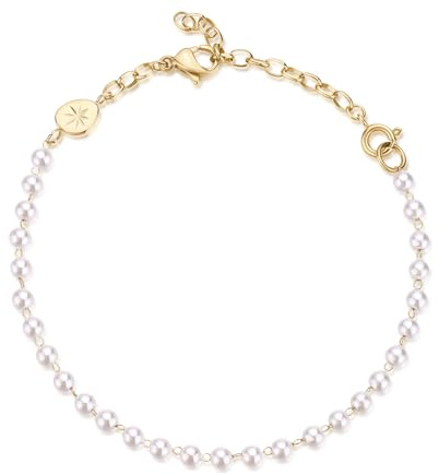 Brosway Bracciale Donna in Acciaio e Perle | Collezione Essential - BNL078