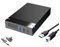 Qerwsdty Estuche para Disco Duro SATA A USB 3.0 de 3,5 Pulgadas: Carcasa para Disco Duro Externo, Transferencia de Datos, Caja para Disco Duro para PC y Portátil, Enchufe UE