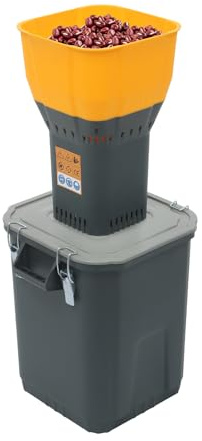 Macinino elettrico per cereali, 1000 W, 19000 giri/min, commerciale con setaccio, 30 l, 300 kg/H, per cereali, tritatutto e spezie, per macinare mais, fagioli