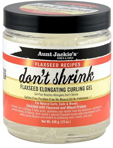 Aunt Jackie's Flaxseed Dont Shrink Gel pour boucles allongées 426 ML