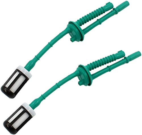 AISEN 2x Tuyau carburant avec filtre à essence pour Stihl FC55 FS38 FS45 FS46 FS55 FS100 FS130 HL45 HL100 HT100 HT101 KM55 KM100 KM110R Multimotor MM55 4140 358 7702