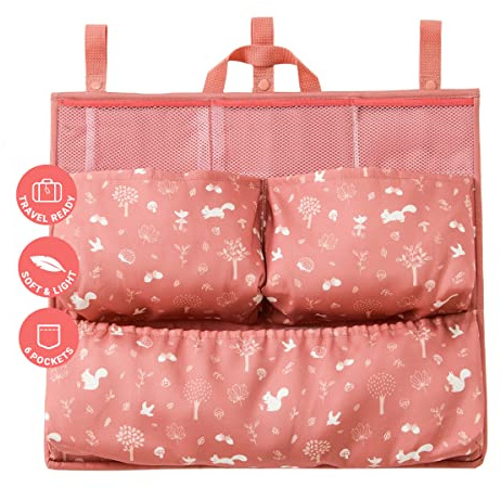 BabyToLove Crib & Caddy Organizer - Pink Forest