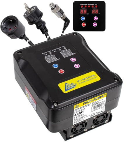 CONTROLLORE POMPA CON INVERTER PRESSOSTATO cablato Pressostato Controller automatico Monitor di flusso per pompa acquedotto domestico pompa da pozzo (controllo pompa INVERTER 7 - 2.2KW 1*230V/1*230V)