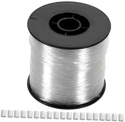 Uonlytech 1 Juego De Hilo De Pescar De Nailon Para Colgar Cuadros Marcos De Fotos Cordón Para Colgar Cuadros Cuerda Para Decoración De Pared