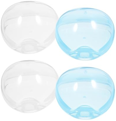 Gatuida Pp Pacifier Holder and Convenient Design Baby Pacifier Case 4pcs Portable with Versatile Storage and Organizer for Travel and Home Use