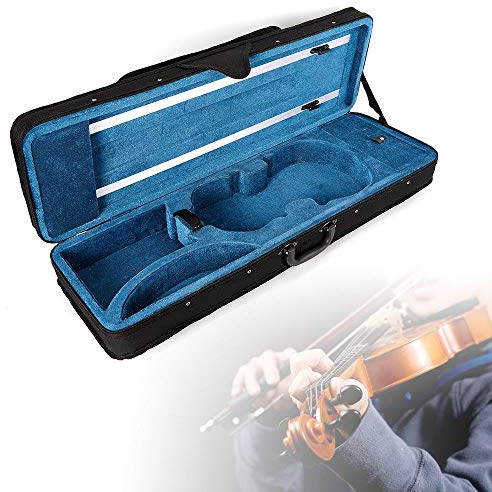 DiLiBee Geigenkoffer Geigenkasten Tragetasche Mit Schultergurt 4/4 Tasche Case & Rucksack