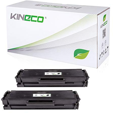 Kineco 2 Toner mit CHIP kompatibel mit W1106A 106A für HP Laser 107a 107 107w MFP 130 135a 135ag 135w 135wg 137fnw 137fwg 138fnw 138fw 138p 138pn 138pnw