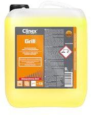 CLINEX Grill, Grill and oven cleaner/Very strong action/Removes stubborn dirt/Grease/For grills/Induction hobs/Microwaves/Ovens/For kitchens/For restaurants / 5l