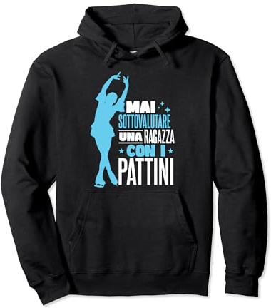 Pattinaggio Artistico Pattinaggio Di Figura Felpa con Cappuccio