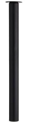 Table Legs 710-1100MM Adjustable Breakfast Bar Legs Morden Style Metal Folding DIY Desk Leg Worktop Leg for Furniture Dining Table Coffee Table Bar Table Brushed Steel (Black)