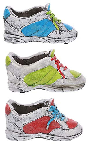 BESPORTBLE 3pezzi Creative Shoes Shape Adorable Cactus Pots for Home Office Decor