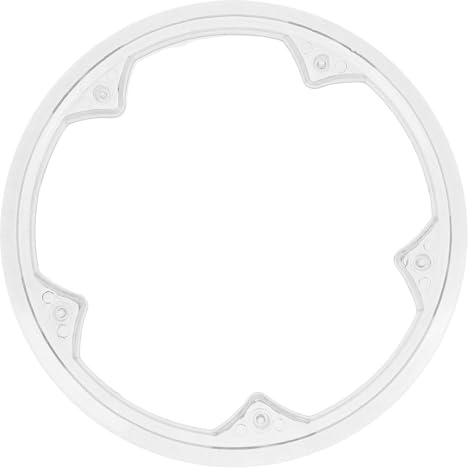 NIYANGLE Protector de Plato para Bicicleta 48 Dientes, Plástico Resistente, Compatible Bicicletas de Carretera y Montaña, Protector de Cadena para Piñón, Accesorio Ciclismo para Protección
