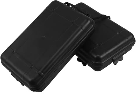Alasum Estuche Portátil para Puntas de Flecha 2 Unidades, Caja Organizadora de Plástico Resistente al Agua, Tamaño Grande, con Interior Acolchado para Protección, Adecuado para