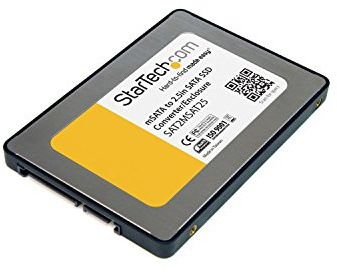 STARTECH.COM Boîtier d'adaptateur SSD SATA vers Mini SATA 2,5 Pouces
