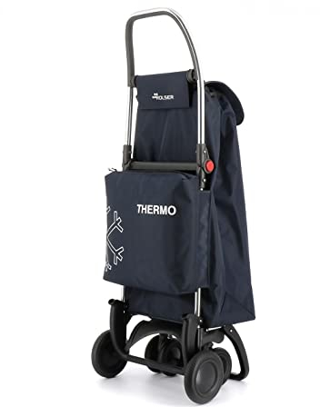 Rolser Carro I-MAX Termo Zen 4 Ruedas 2 Giratorias Plegable - Marino