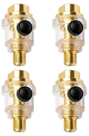 Mini lubricador en línea Lubricador de aceite for herramientas neumáticas de 1/4 en líneas Lubricador de aceite Compresores de aceite Tubería Mantenimiento efectivo automático