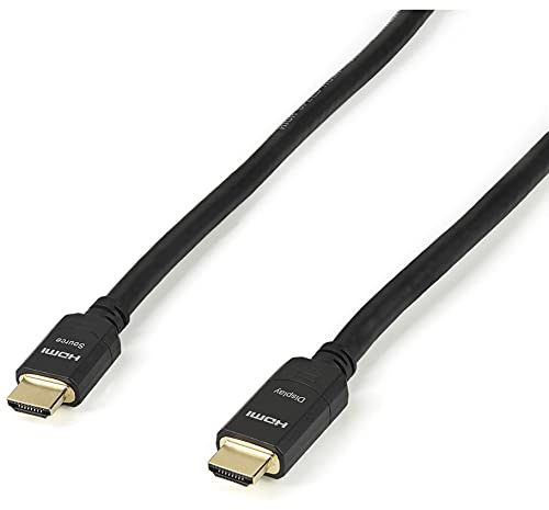 StarTech.com Cavo Attivo HDMI ad Alta velocità Certificato Cl2 da Parete, Ultra HD 4K X 2K, M/M da 30M
