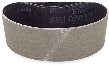 3M Trizact 237AA Schleifband-Gewebe-Schleifbänder | 75x533 mm | 3 Stück | Korn-Körnung: A016 (P1200)