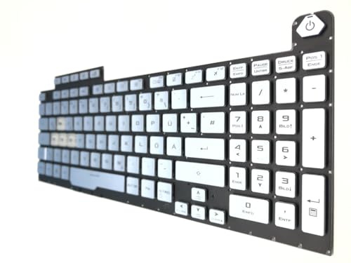 T-ProTek DEUTSCHE - Silber Tastatur Keyboard Beleuchtung kompatibel für Asus ROG Strix G G731