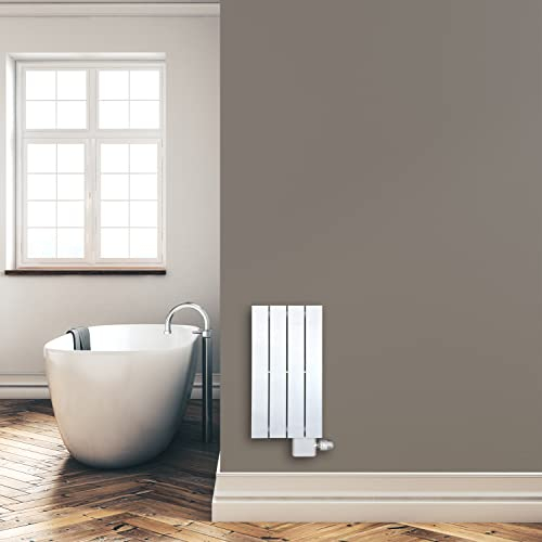 Paneelheizkörper Flachheizkörper mit seitlichem Anschluss (196 Watt nach EN442) (600 x 298 (Anschluss rechts))