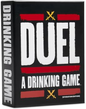 DSS Games Duel: A Party Game [Duel Your Friends & Complete Challenges | Funny Party Card Game For Adults | Great For Pregames, Parties, 21st Birthday Gifts, Bachelorettes, College and Big Groups]