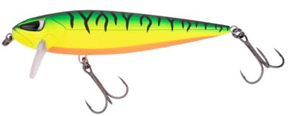 ZECK - Schwebender Wobbler - Dundee 13,5 cm | 1,0 m SP - Firetiger