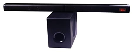 2. 1ch Bluetooth TELEVISOR Barra de sonido de altavoces con subwoofer óptico USB TF Sistema de cine en casa vitual 3D Surround Everniple