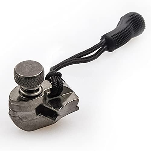 munkees® Reißverschluss Zipper Reparatur Set [1 St. Graphit] - Universell anwendbar & kinderleicht - Reisverschlußzipper Reissverschluss Reparatur Set - Ersatz Zipper für Reißverschluss Repair Kit