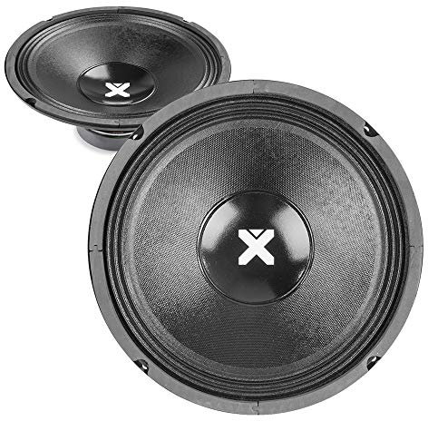 VONYX SPSL10 10 Inch Replacement Speaker Drivers (Pair), 1000W Max, 8 Ohm Woofer Chassis Cone for PA Speakers, DJ Equipment and DIY Audio Projects High Power, Clear Bass and Midrange