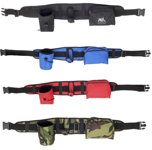 elToro Gürtel mit Zubehör für alle gängigen Seitenköcher (schwarz)