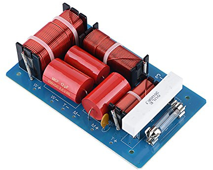 Scheda del modulo del filtro audio, scheda a frequenza di frequenza del subwoofer ad alta frequenza 3 vie Ad alta potenza Hi-Fi audio filtro di frequenza crossover distributore modulo fai da te