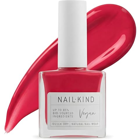Nail Polish Red 8 ml-Popsicle Party, Vegan Quick Dry Nail Varnish, Long Lasting Chip Resistant Manicure, PETA Certified Cruelty Free, High-Shine Finish-by NailKind