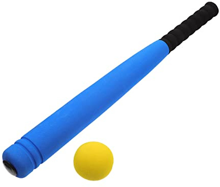 SOPOTUTU Bate de Béisbol para Niños Juguetes para Exteriores Equipo de Béisbol Infantil con Espuma EVA Seguro Interactivo para Juego en Parque y Patio Trasero